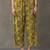 workwear women floral printed regular kurta with trousers