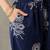 workwear women floral printed regular thread work cotton kurta with palazzos & with dupatta