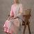 classic women printed regular cotton kurta with palazzos & with dupatta