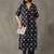 structured women floral printed regular cotton kurta with trousers