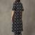 structured women floral printed regular cotton kurta with trousers