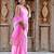 Pink bloom anarkali