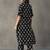 structured women floral printed regular cotton kurta with trousers