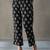 structured women floral printed regular cotton kurta with trousers