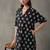 structured women floral printed regular cotton kurta with trousers