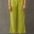 classic women embroidered regular thread work kurta with trousers