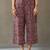 contemporary women floral printed regular cotton kurta with trousers