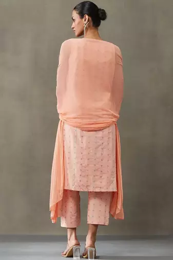 everyday classic women ethnic motifs printed regular cotton kurta with palazzos & with dupatta