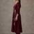 workwear women embroidered angrakha mirror work cotton kurta with trousers