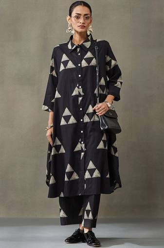 everyday workwear printed cotton kurta sets