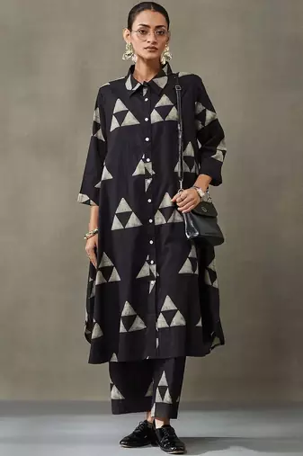 everyday workwear printed cotton kurta sets