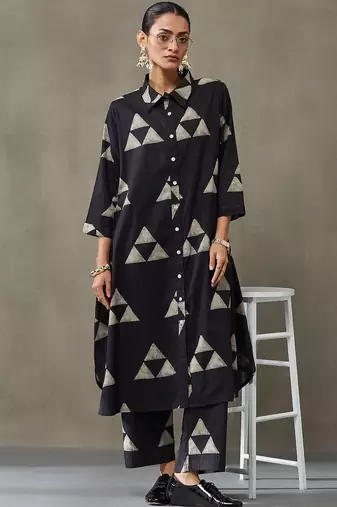 everyday workwear printed cotton kurta sets