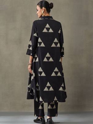 everyday workwear printed cotton kurta sets 4