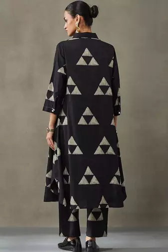 everyday workwear printed cotton kurta sets
