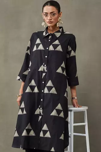 everyday workwear printed cotton kurta sets