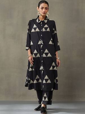 everyday workwear printed cotton kurta sets 7