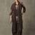 formal women floral printed regular cotton kurta with palazzos