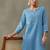 workwear women thread work cotton kurta with trousers