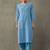 workwear women thread work cotton kurta with trousers