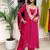 Gulabi muse lehariya co-ord  set