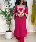 Gulabi muse lehariya co-ord  set