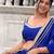 Royal blue leheriya lehenga