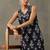 everyday women floral printed regular thread work cotton kurta with palazzos