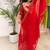 Ruhani red lehariya co-ord set
