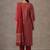 everyday women floral printed regular gotta patti cotton kurta with trousers & with dupatta