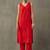 smart women layered cotton kurta with trousers & with dupatta