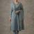 office women printed regular cotton kurta with palazzos & with dupatta