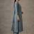 office women printed regular cotton kurta with palazzos & with dupatta