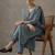 office women printed regular cotton kurta with palazzos & with dupatta