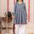 Sky blue cotton farshi salwar set