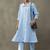 formal women floral printed regular cotton kurta with palazzos