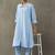 formal women floral printed regular cotton kurta with palazzos