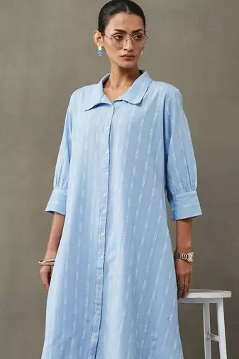 formal women floral printed regular cotton kurta with palazzos