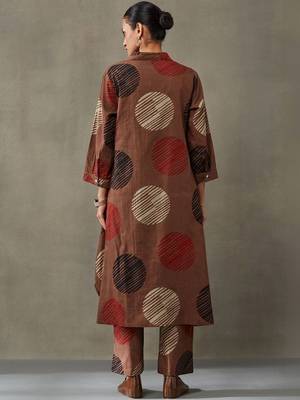 structured printed cotton kurta sets 5