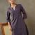 women dyed regular cotton kurta with palazzos