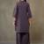women dyed regular cotton kurta with palazzos