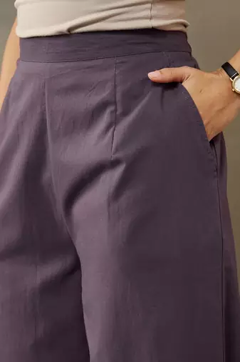 women dyed regular cotton kurta with palazzos