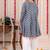 Sky blue cotton farshi salwar set