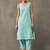 workwear women ethnic motifs printed regular cotton kurta with palazzos & with dupatta