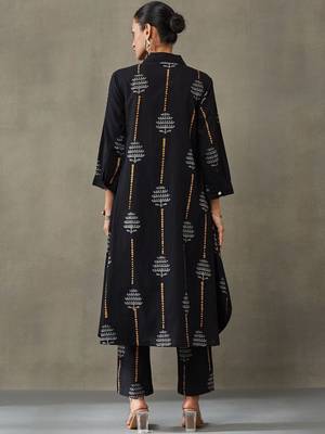 structured printed cotton kurta sets 5