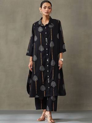 structured printed cotton kurta sets 6