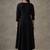 workwear women embroidered angrakha mirror work cotton kurta with trousers