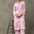 lightweight women floral printed regular kurta with palazzos