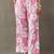 lightweight women floral printed regular kurta with palazzos