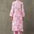 lightweight women floral printed regular kurta with palazzos