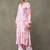 lightweight women floral printed regular kurta with palazzos